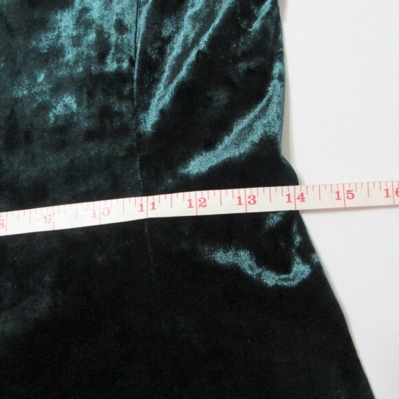 Forever 21 Green Velvet Dress - Picture 8 of 9